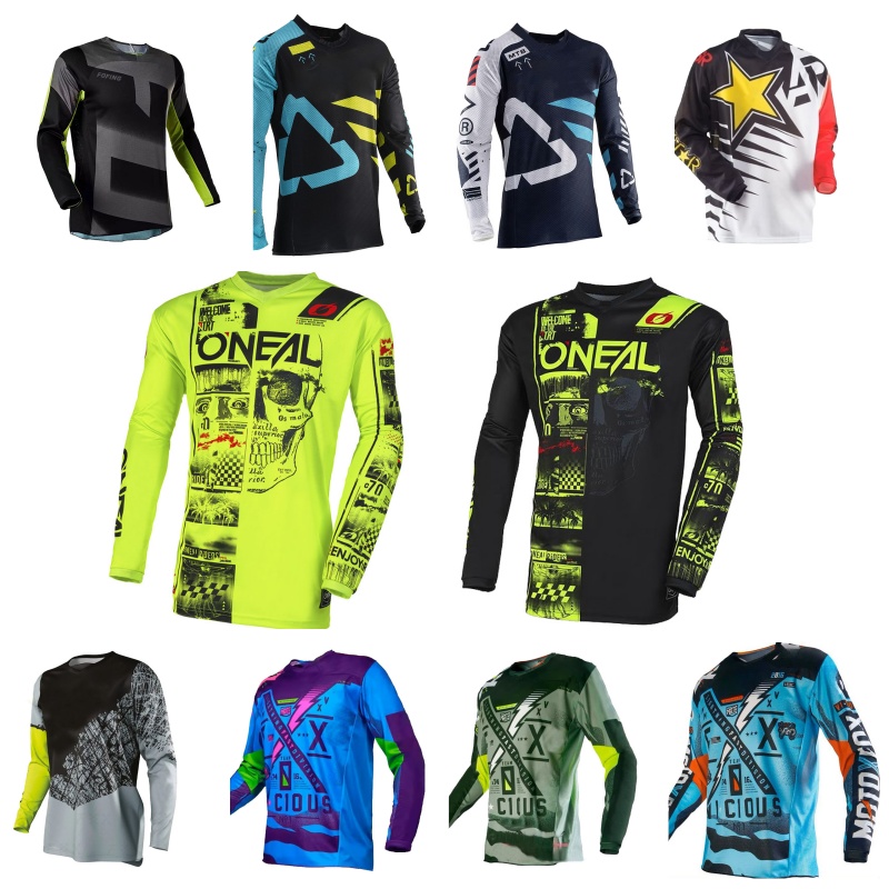 Motorcycle Gear For Woman - Atmungsaktives Schnelltrocknendes Motocross-Trikot für Herren und
