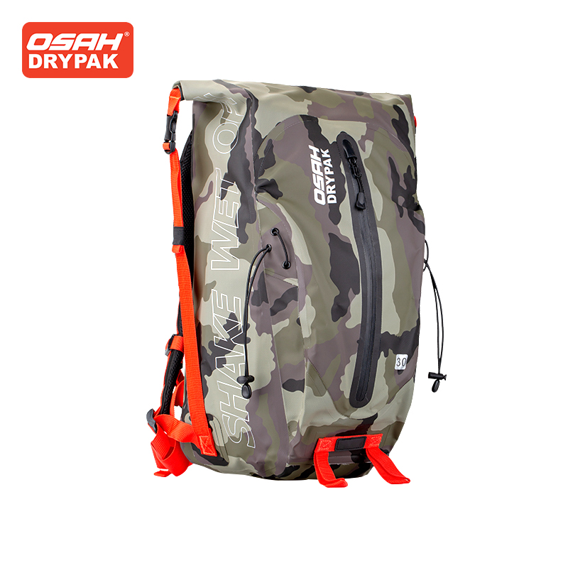 Motorcycle Gear Companies - OSAH Camouflage-Motorradtasche, 30 l, Rucksack mit