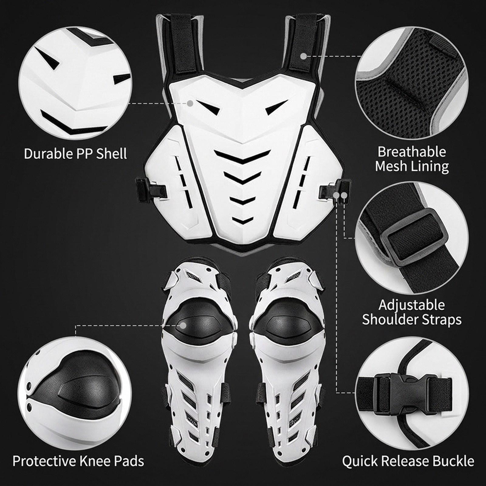 Ergonomischer Brustschutz Knie – Motorcycle Gear Mens Bewertung und Preis